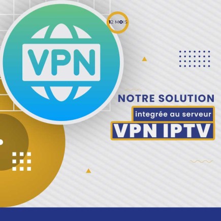 VPN Anti-block IPTV 12 mois | AirySat Tunisie