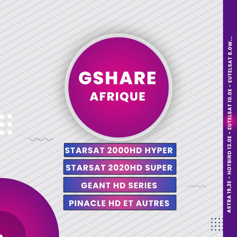 Abonnement Gshare 12 mois Abonnement Gshare 12 mois