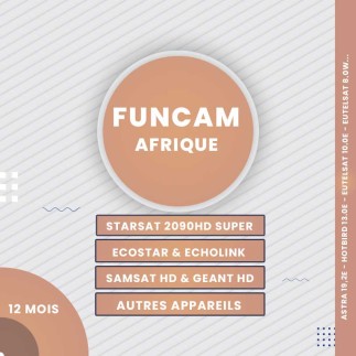 Abonnement Funcam12 mois | AirySat Tunisie