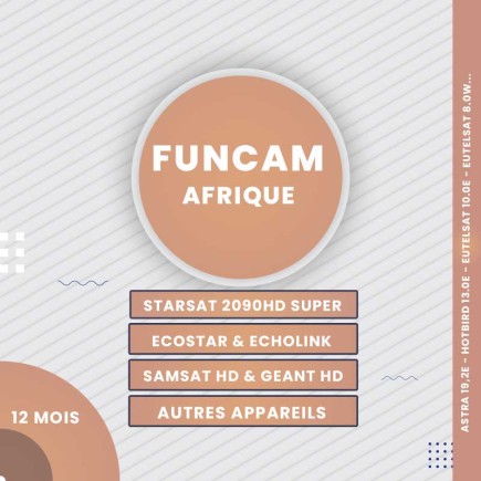Abonnement Funcam12 mois | AirySat Tunisie