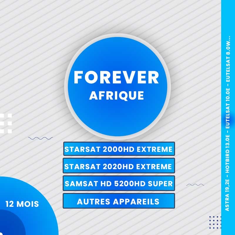 Abonnement Forever 12 mois Abonnement Forever 12 mois