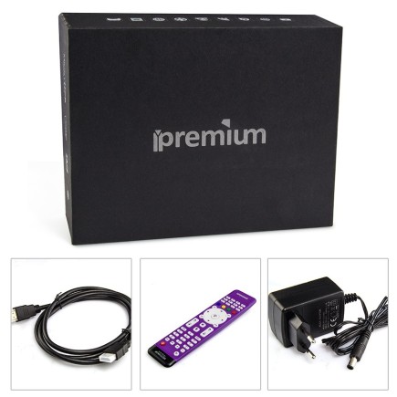 Récepteur Android IPREMUIM I9 + 12 mois IPTV Officiel + 12 mois CCCAM | AirySat Tunisie
