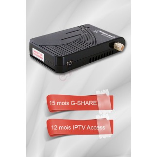 Récepteur Starsat 2020HD SUPER + 15 mois G-share + 12 mois IPTV AIRYSAT | AirySat Tunisie