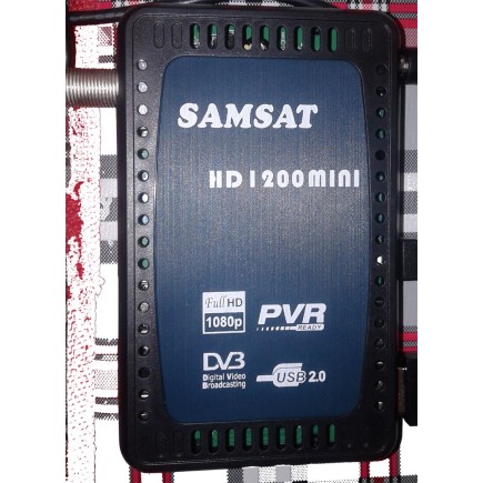 Récepteur SAMSAT 1200 MINI HD + 12 mois SHARING (REDCAM) | AirySat Tunisie